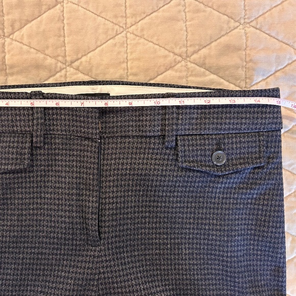 Ann Taylor Loft Petite Low Rise Straight Leg Trousers - Picture 5 of 9